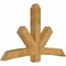 Ekena Millwork Alberta Rough Sawn Timber Gable Bracket, Western Red Cedar, 72"W x 45"H x 6"D x 6"F, 15/12 Pitch GBW072X45X0606ALB00RWR - alternate 5